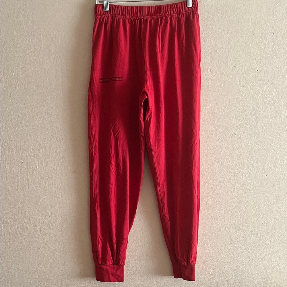 Pangaia Red Track Joggers
